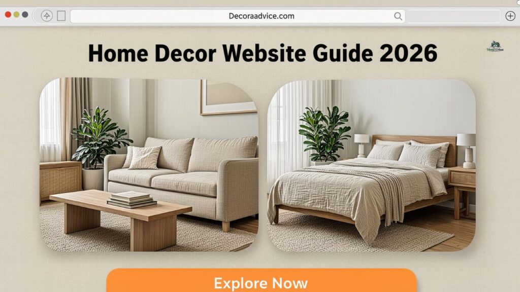 Decoratoradvice .com about: Home Decor Website Guide 2026