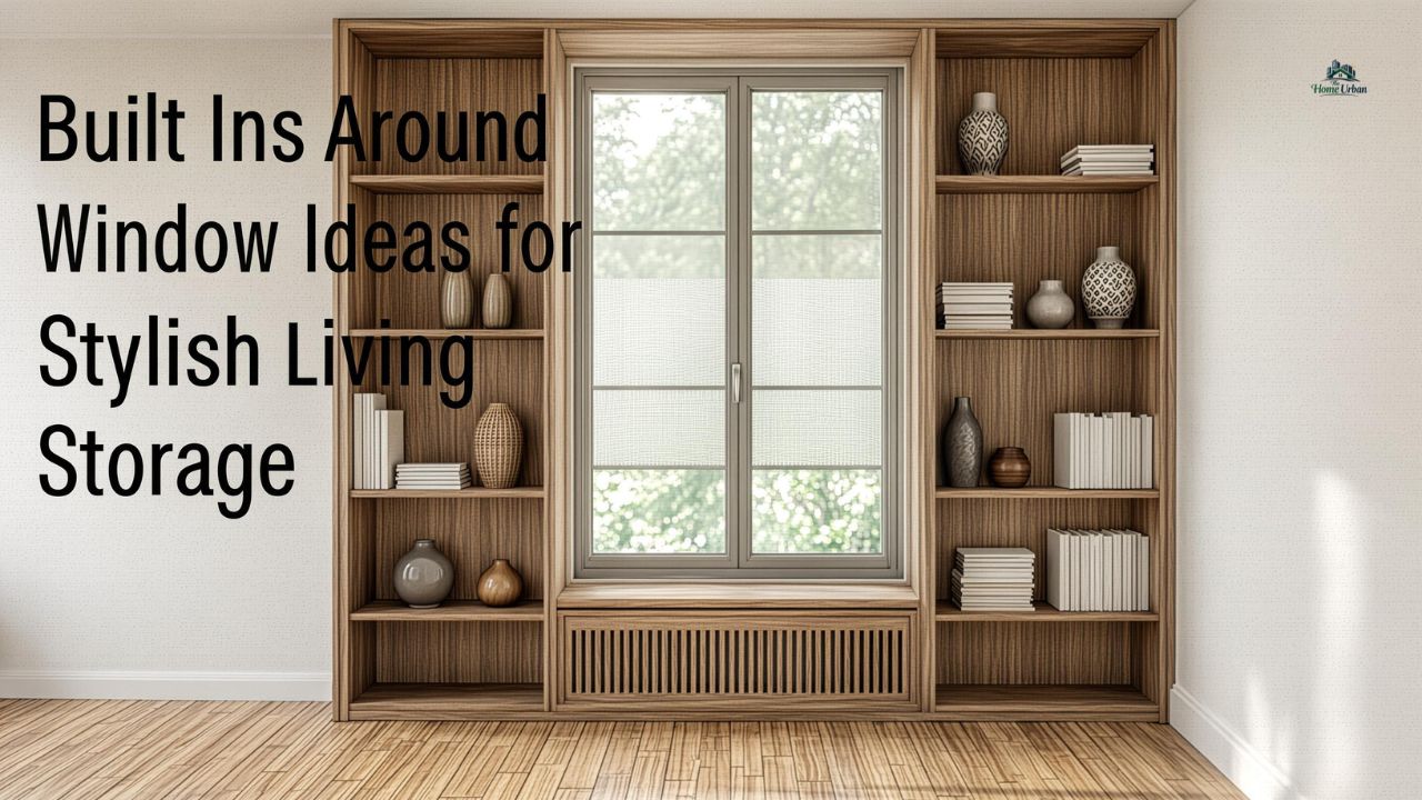 Built Ins Around Window Ideas for Stylish Living Storage
