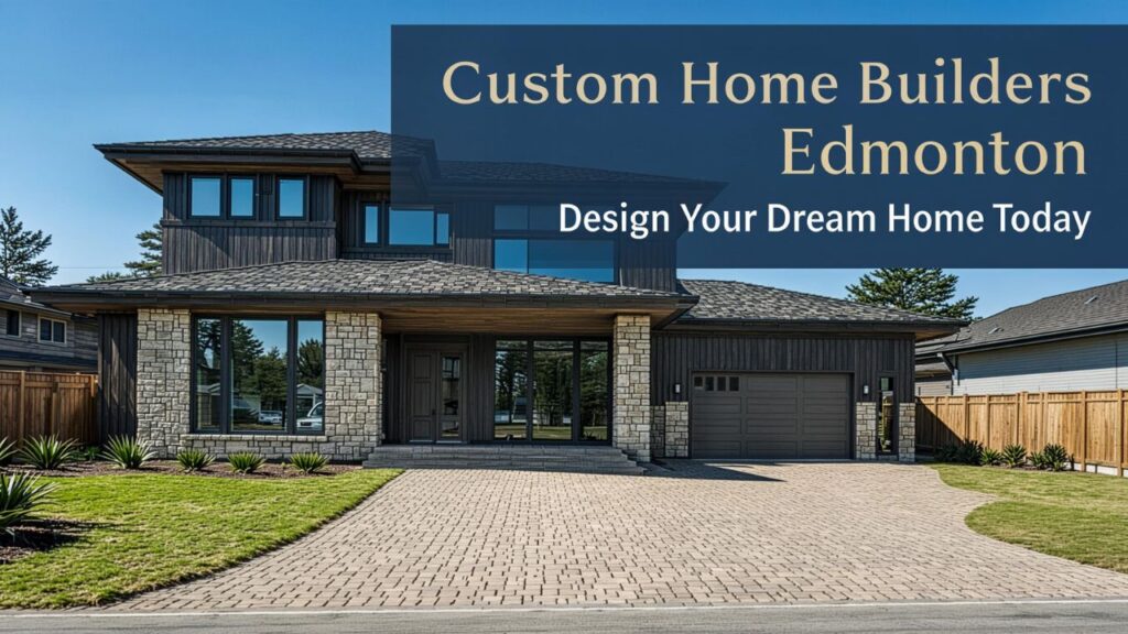 Custom Home Builders Edmonton: Design Your Dream Home Today