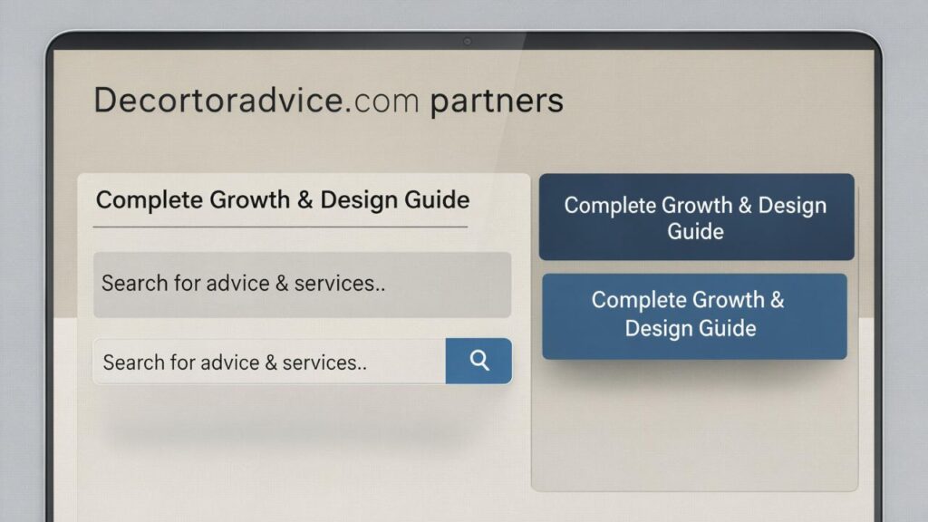 Decoratoradvice .com partners: Complete Growth & Design Guide