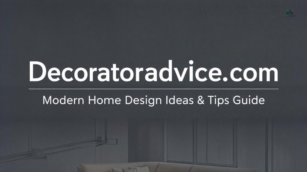 Decoratoradvice com: Modern Home Design Ideas & Tips Guide