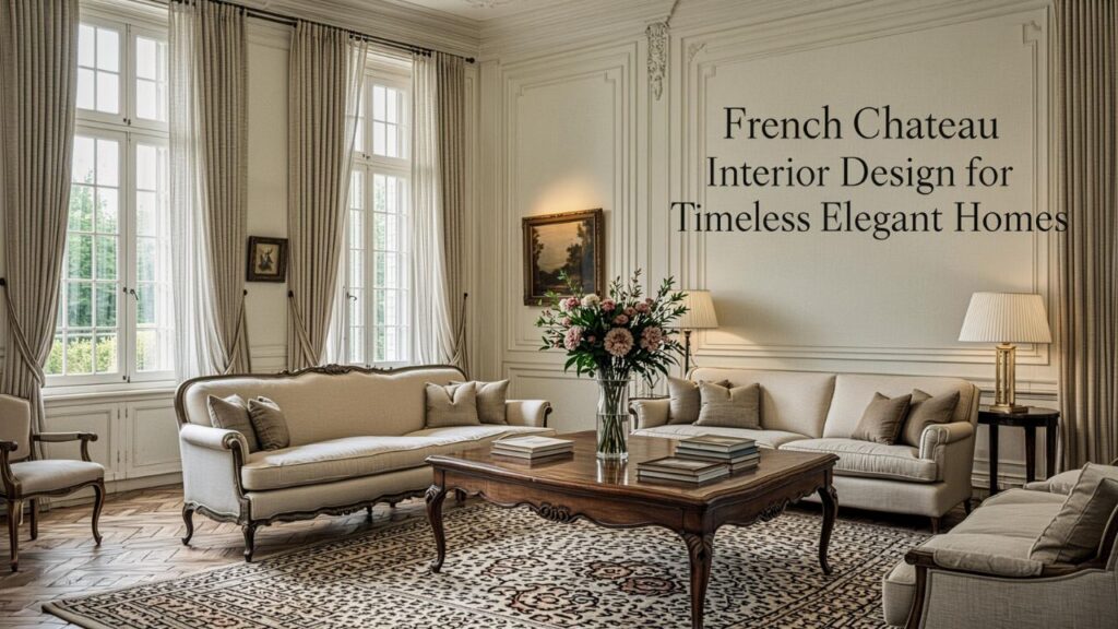 French Chateau Interior Design for Timeless Elegant Homes