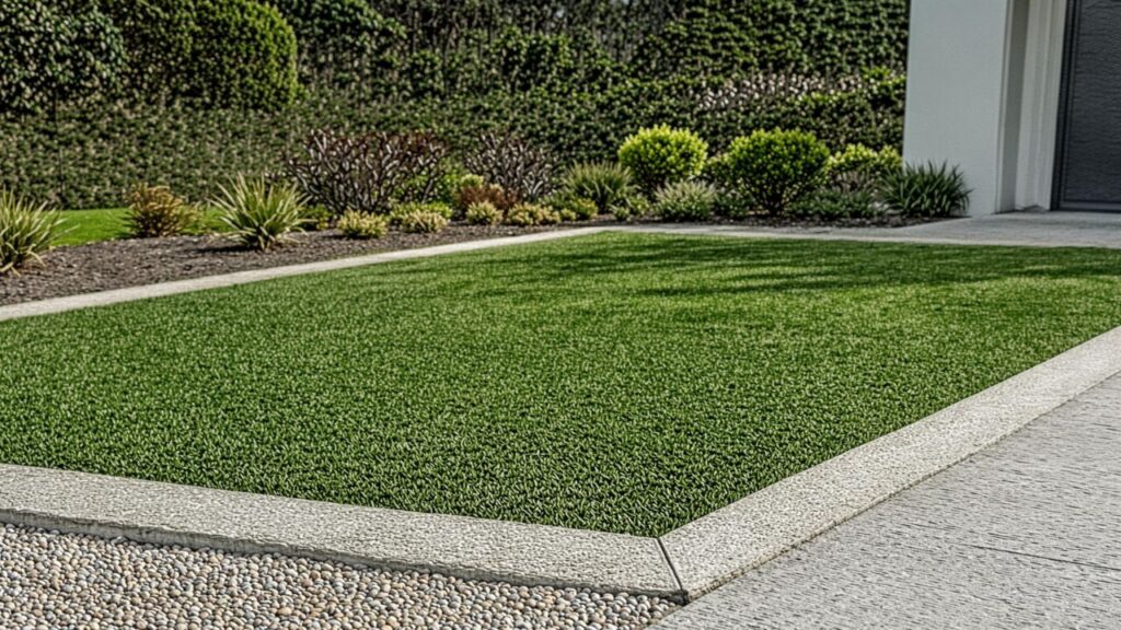 Modern Artificial Grass Front Yard Ideas That Look Real