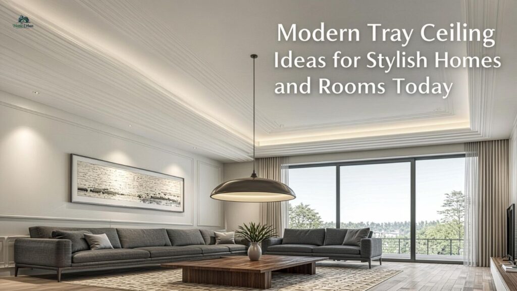 Modern Tray Ceiling Ideas for Stylish Homes and Rooms Today