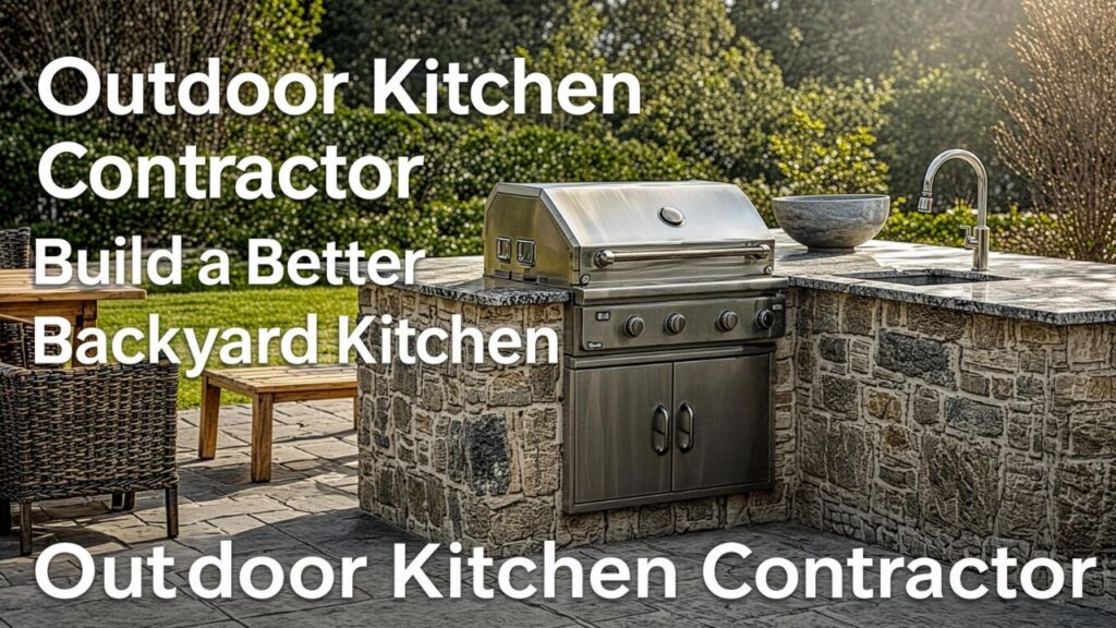 Outdoor Kitchen Contractor: Build a Better Backyard Kitchen
