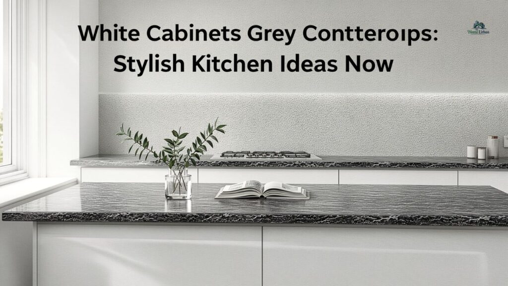 White Cabinets Gray Countertops: Stylish Kitchen Ideas Now