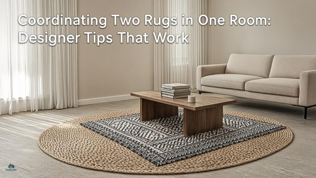 Coordinating Two Rugs in One Room: Designer Tips That Work