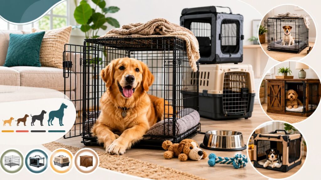 Dog Crate Explained: Find the Perfect Size, Style & Fit