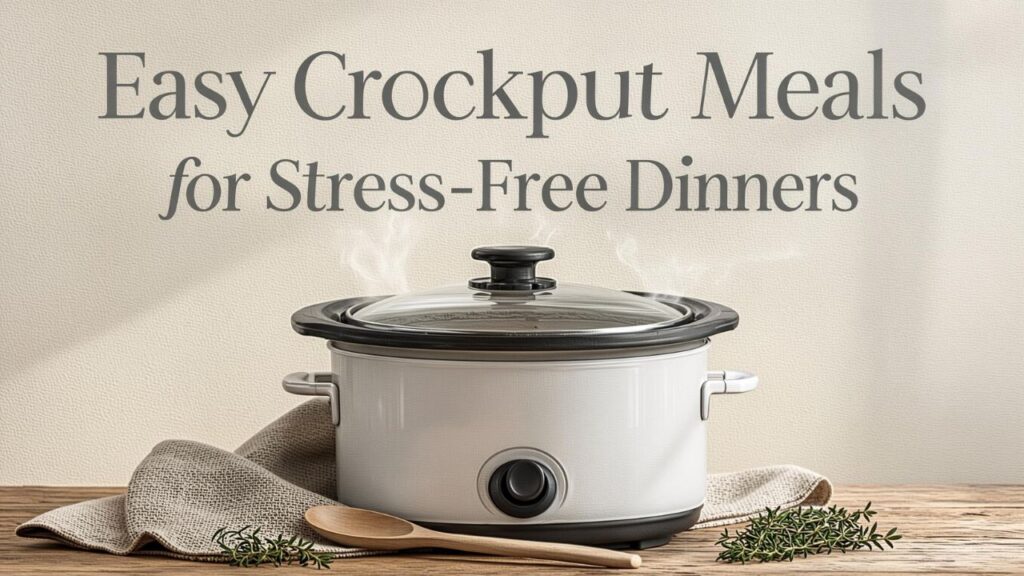 Easy Crockpot Meals for Stress-Free Dinners
