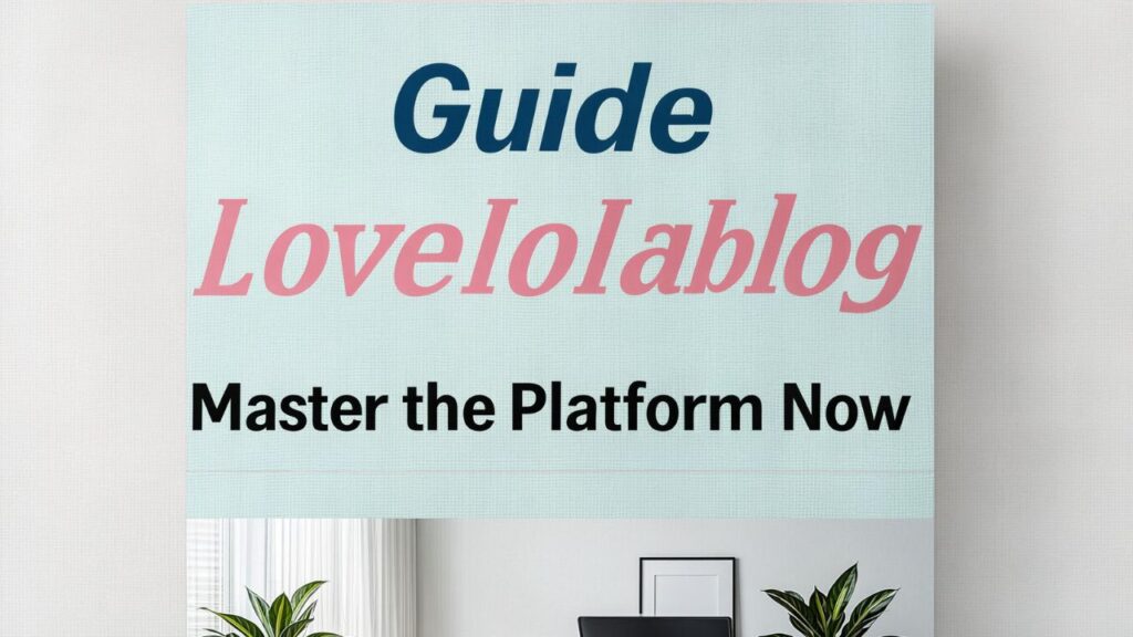 Guide Lovelolablog: Master the Platform Now