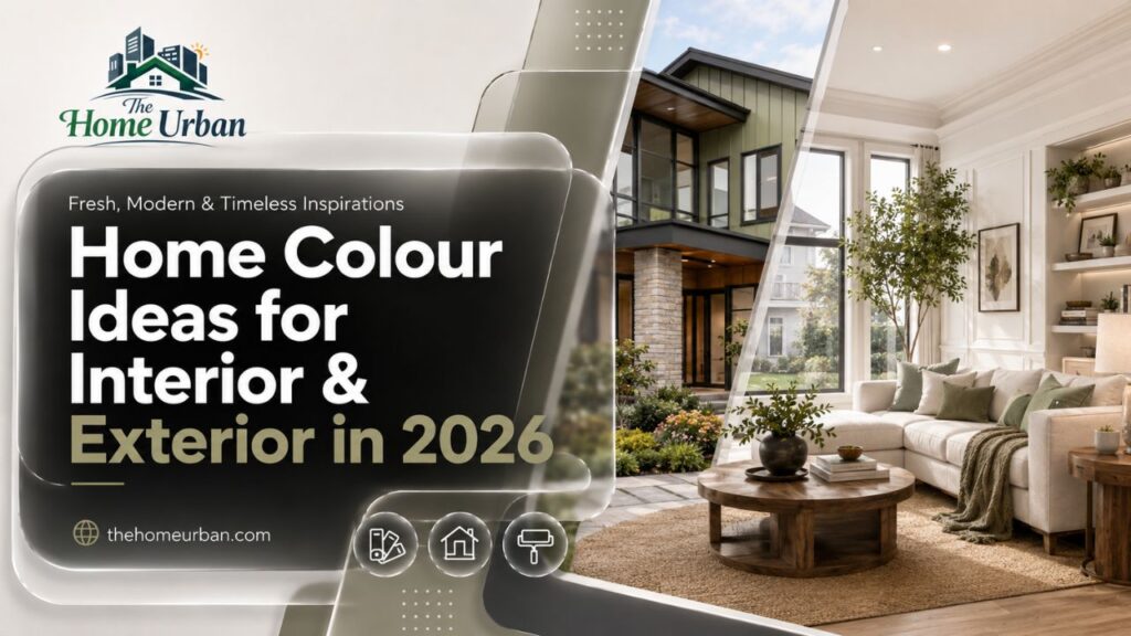 Home Colour Ideas for Interior & Exterior in 2026