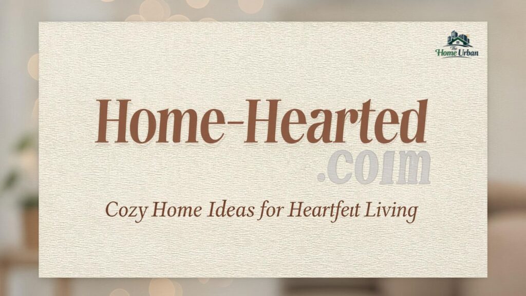 Home-Hearted .com: Cozy Home Ideas for Heartfelt Living