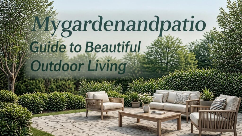 Mygardenandpatio Guide to Beautiful Outdoor Living