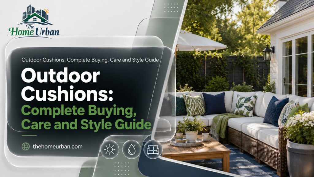 Outdoor Cushions: Complete Buying, Care and Style Guide