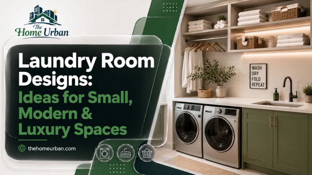 Laundry Room Designs: Ideas for Small, Modern & Luxury Spaces